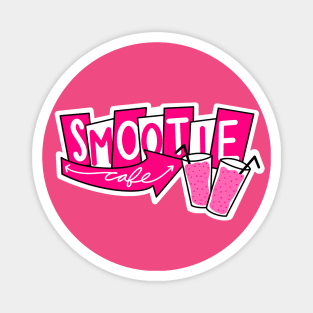 Smootie Cafe Modern Retro Magnet